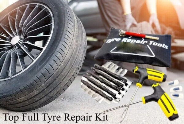 22Pcs Emergency Tyre Puncture Repair Kit Car Van Motorcycle Tubeless Tire Strips - Image 7