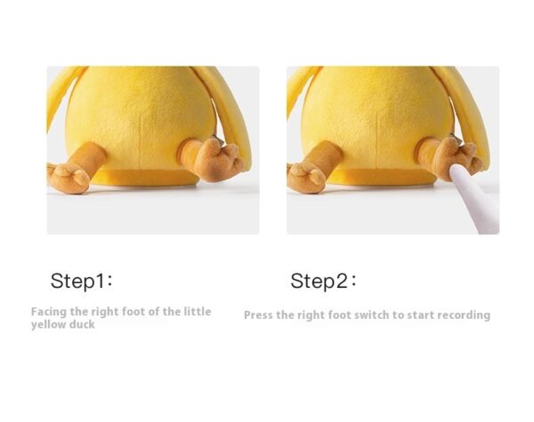 Babycare Repeat Reading Duck Plush Baby Talking Toy Baby Doll Doll Talking Duck Doll - Image 5