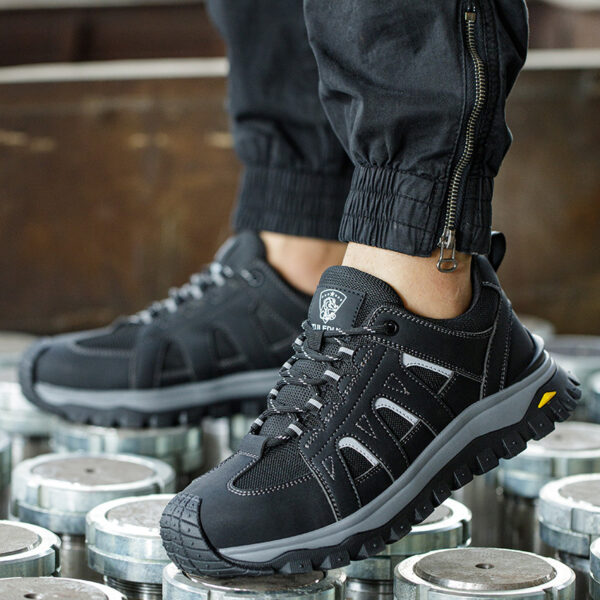 Men's Deodorant Toe Cap Lightweight Protective Footwear - Image 8