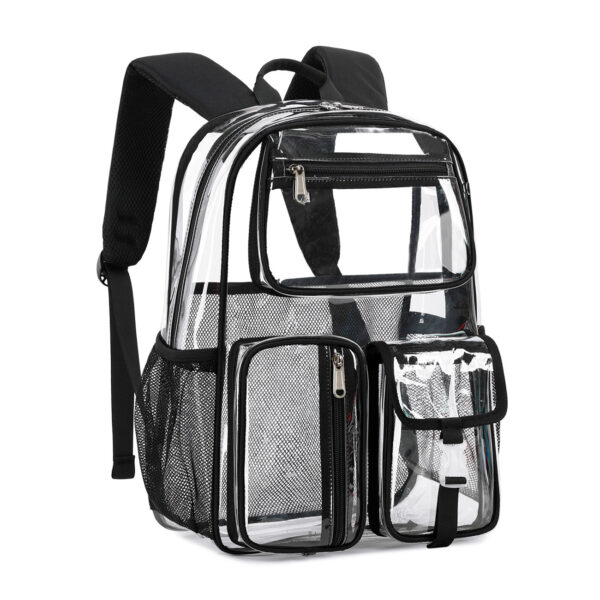 Transparent Jelly Pack Middle School Student Schoolbag Large Capacity Backpack - Image 5
