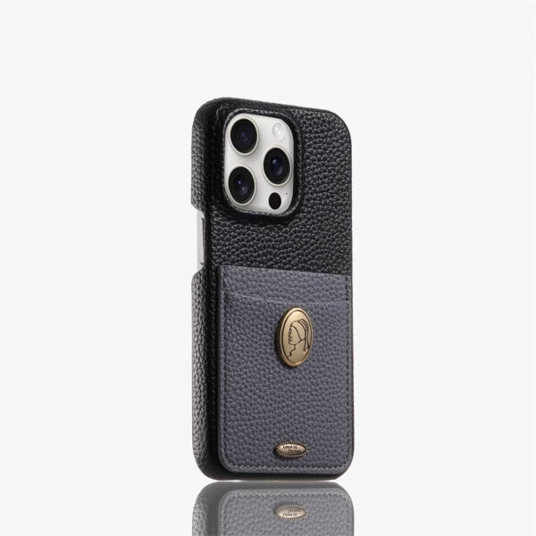 Deep Brown Bottom Phone Case With Silicone Anti Drop All Inclusive - Image 5