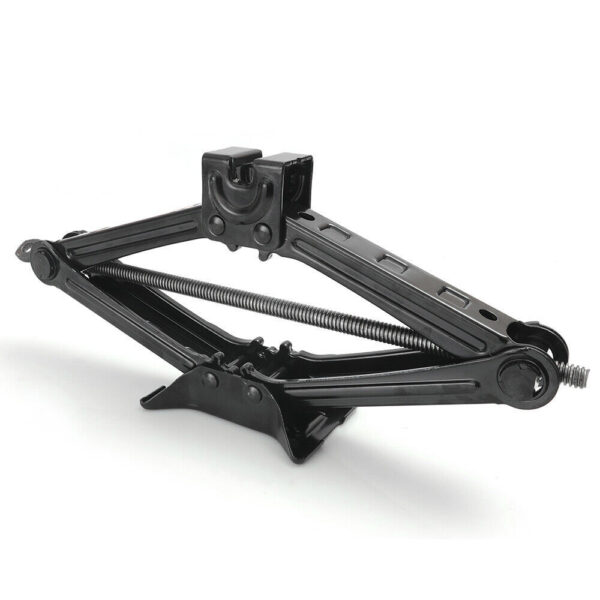 2.5 Ton Tonne Scissor Jack Lift Wind Up For Car Van Garage W Crank Speed Handle - Image 2