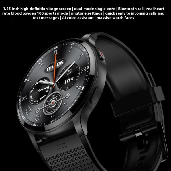 Bluetooth Calling Heart Rate Blood Oxygen Sleep LW77 Smart Watch - Image 5