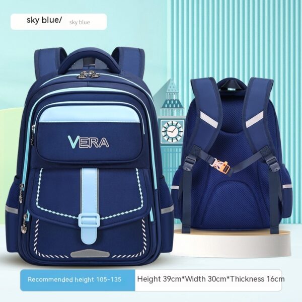 Backpack Spine Protection Waterproof Large Capacity - Image 6