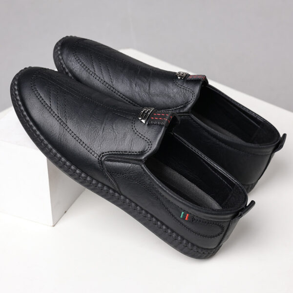 Spring And Summer Versatile Casual Middle-aged Men's Leather Shoes