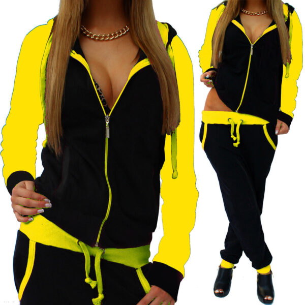 Women's Casual Knitted Sportswear Suit Women - Image 6
