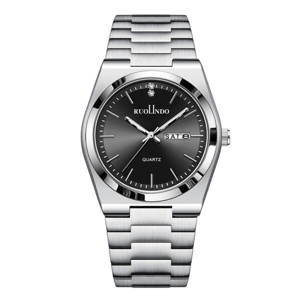 Double Calendar Advanced Stainless Steel Luminous Men's Watch - Image 10