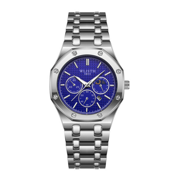 Women's Watch Luminous Steel Strap Calendar - Image 10