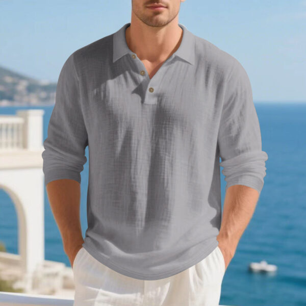 Casual Business Men's Long Sleeve Spring And Autumn - Image 7