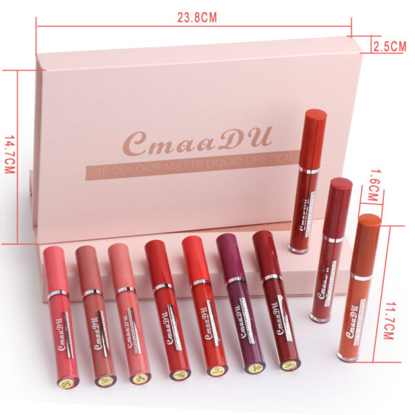 Women's Non-stick Cup Waterproof Matte Lipstick - Image 3