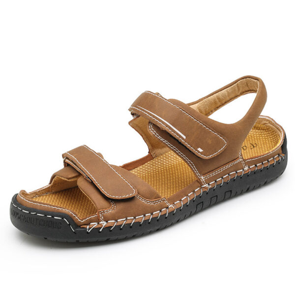 Men's Sandals Casual Trend Leather Sandals Men's Wholesale - Image 2