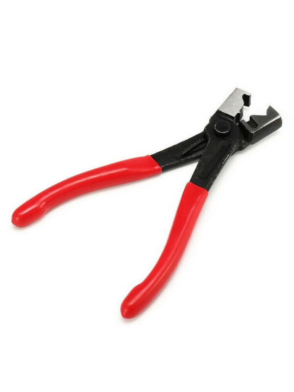 1pc Red Clicr-R Type Hose Clip Plier Practical Metal Collar Clamp Swivel Tool - Image 8