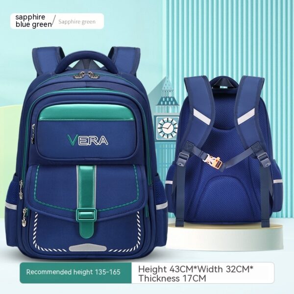 Backpack Spine Protection Waterproof Large Capacity - Image 9