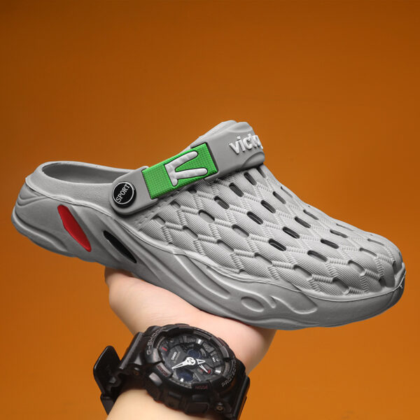 Casual Platform Non-slip Wear-resistant Beach Drooping Summer Outdoor Slippers - Image 6