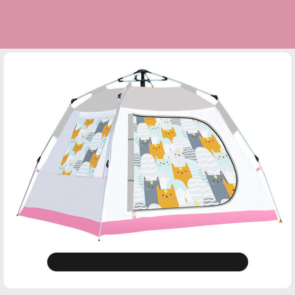 Portable Children's Camping Folding Tent - Image 2