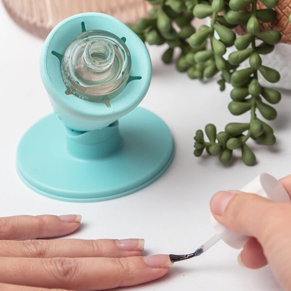 Silicone Nail Polish Bottle Holders Ring Nail Polish Seat - Image 3