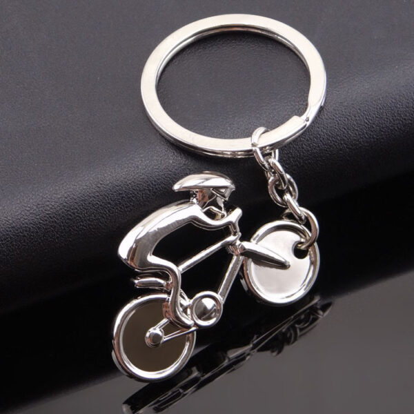 Mini Bicycle Metal Keychains Pendant Tourist Souvenir - Image 5