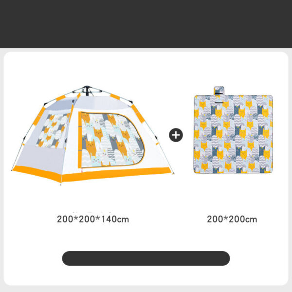 Portable Children's Camping Folding Tent - Image 5
