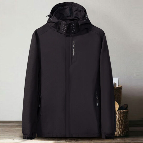 Thin Shell Jacket Waterproof Windbreaker Jacket - Image 7