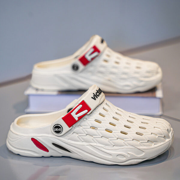Casual Platform Non-slip Wear-resistant Beach Drooping Summer Outdoor Slippers - Image 2