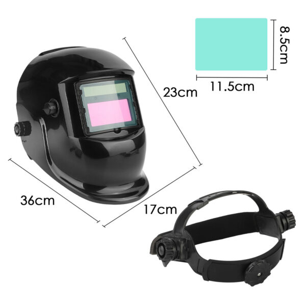 Auto Darkening Welding Mask Helmet Solar Powered Welders  TIG MIG Grinding UK - Image 9