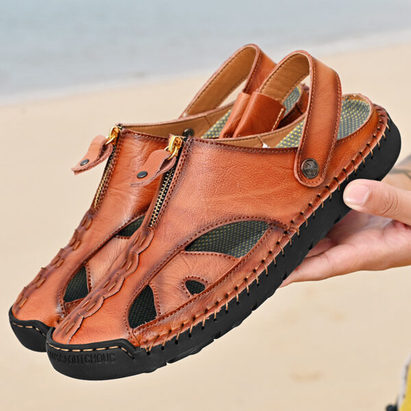 Men's Sandals Plus Size Outdoor Beach Handcraft - Image 5