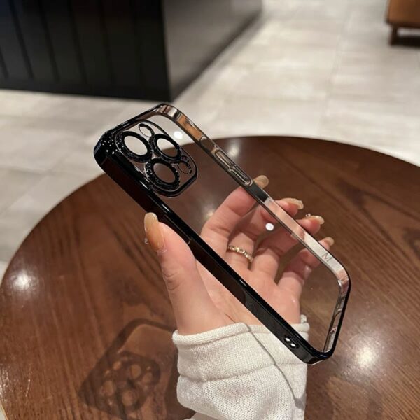Suitable Crystal Transparent Hard Phone Case Simple Protective Cover - Image 4