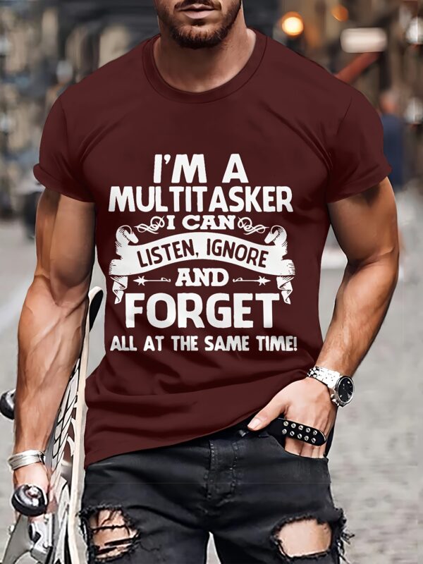 Men's Fashion 3D T-shirt Casual Loose - Image 5
