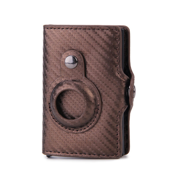 Multifunctional Card Holder Airtag Men's Short Card Holder Wallet Air Tag - Image 6