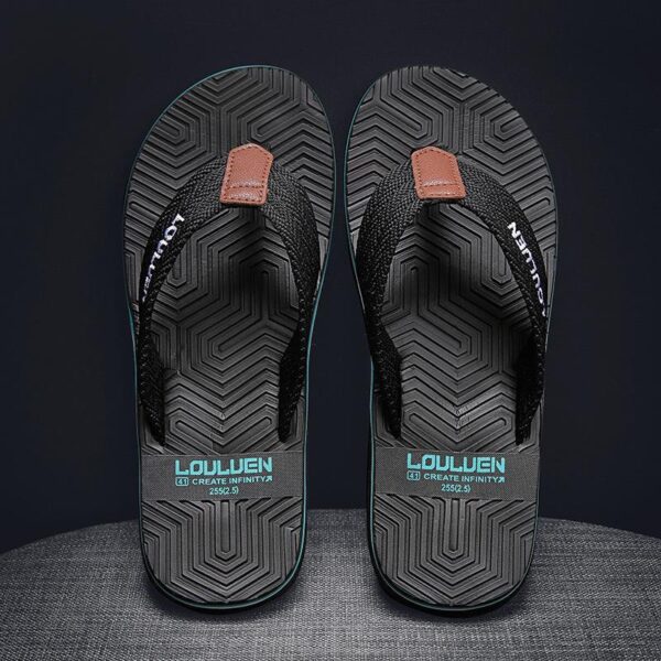 Summer Beach Flip Flops Fashion Flip-flop Non-slip Men's Sandals - Image 3