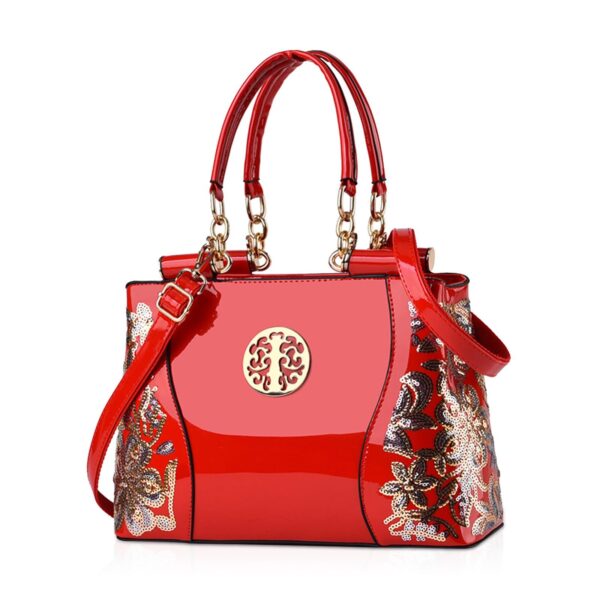 Elegant Patent Leather Handbags For Women - Stylish Hobo, Chic Tote, Versatile Shoulder, Crossbody Bags - Image 5