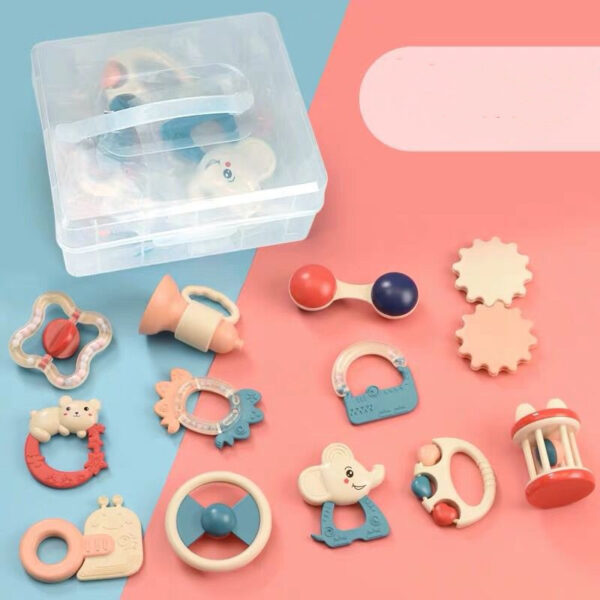 Baby Rattle Educational Toys Rattle Gift Set - Image 8