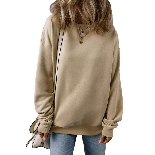 European And American Loose Oversize Laid-back Long Sleeve Sweater Women - Image 7