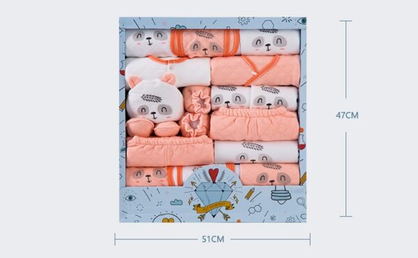 Newborn gift box baby clothes set cotton - Image 5