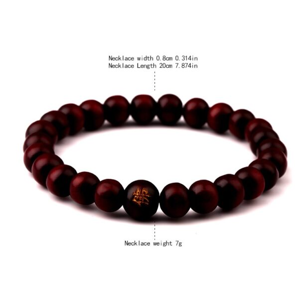 Natural Wooden Beaded Root - Image 8