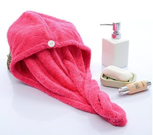 Women's Hair Dryer Cap, Absorbent Dry Hair Towel - Image 7