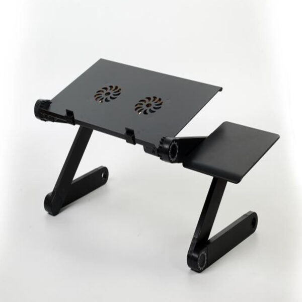 Folding Desk Retractable Adjustable Study Desk In Bed Aluminum Alloy Notebook Computer Bracket Lazy Desk - Image 5