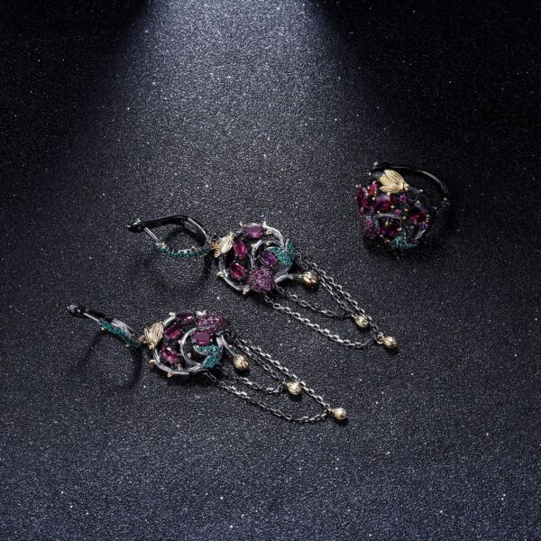 Secret Garden Designer Model Gemstone Ring - Image 4
