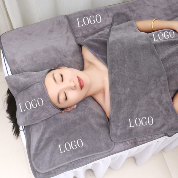 Microfiber Thickened Car Wash Cleaning Towel Beauty Salon Bath Towels - Image 4