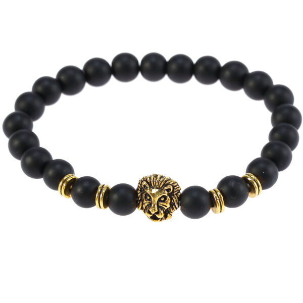 Natural stone fire stone Hand Beaded Bracelet aliexpress hot stretch bracelet bracelet explosion lady lion - Image 8