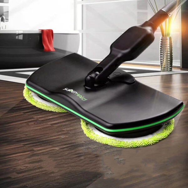 New TV Wireless Intelligent Electric Mop Portable Detachable 360 Degree Rotary Cleaning Cloth Mop - Image 8