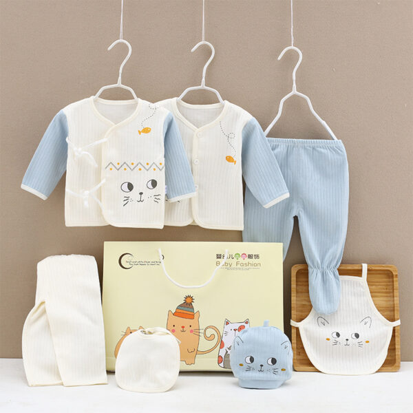 Cotton Baby Clothes Gift Box Set - Image 4