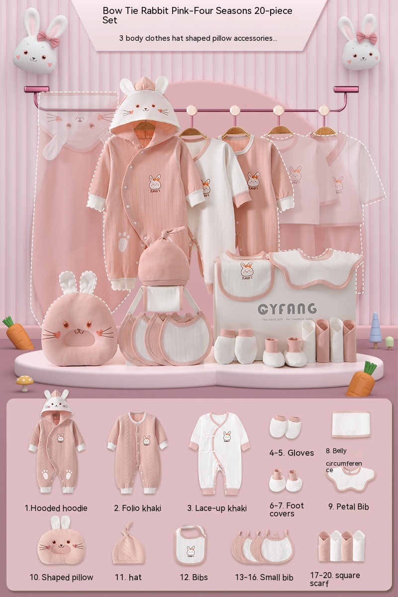 Baby Fashion Simple Newborn Gift Set - Image 2