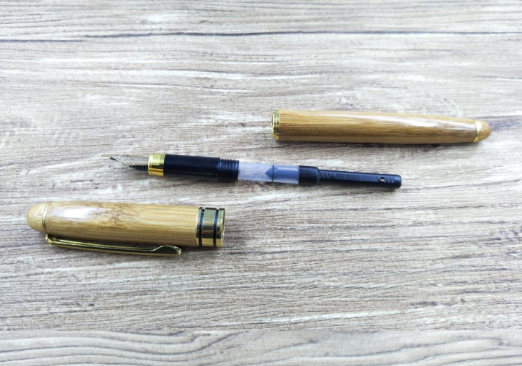 Bamboo Pen Bamboo Pen Pen Ball Pen Lettering Customer Gift Hard Pen Neutral Bamboo Pen - Image 4