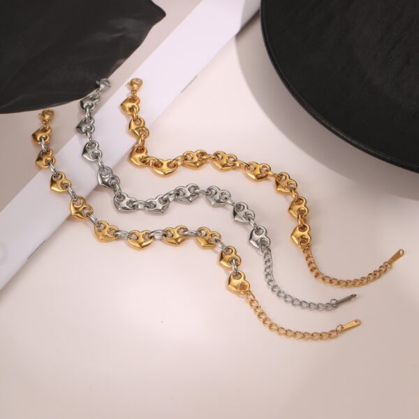European And American Affordable Luxury Fashion Stainless Steel Bracelet - Image 3
