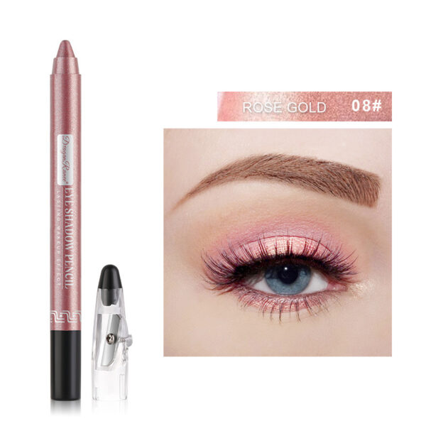 Eyeliner Eye Shadow Stick Shadow Pearlescent Eyeliner With Penknife Bubble Pen - Image 9