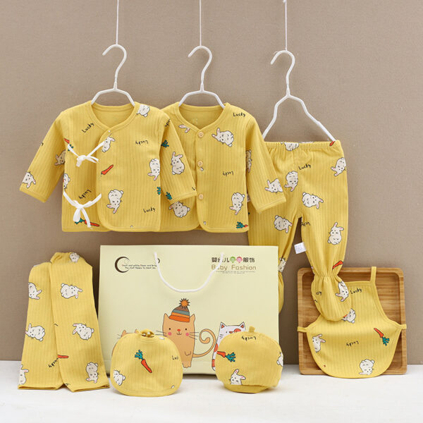 Cotton Baby Clothes Gift Box Set - Image 5