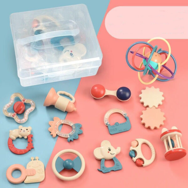 Baby Rattle Educational Toys Rattle Gift Set - Image 10