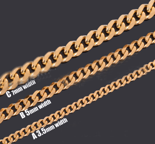 Stainless steel six-sided grinding keel chain - Image 2