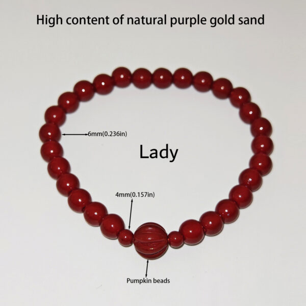 7 Styles Of Cinnabar Bracelets 8mm And 6MM - Image 8